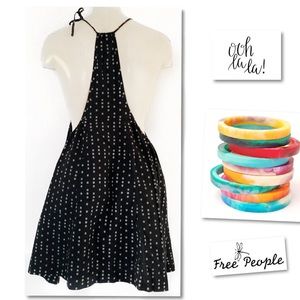 Free People Dresses - Free people charcoal racerback jumper dress SZ XS Free People Dresses - Free people charcoal racerback jumper dress SZ XS